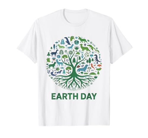 Green Earth Day Kids 55e anniversaire Fête de la Terre T-Shirt