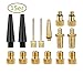 Price comparison product image TuoTu Bike Valve Adapter Ball Pump Needle Nozzle Kit15pcs