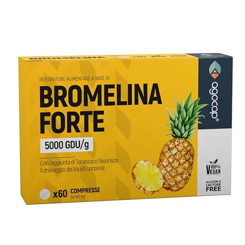 Bromelina 5000 GDU/g - Bromelina Forte Drenante....