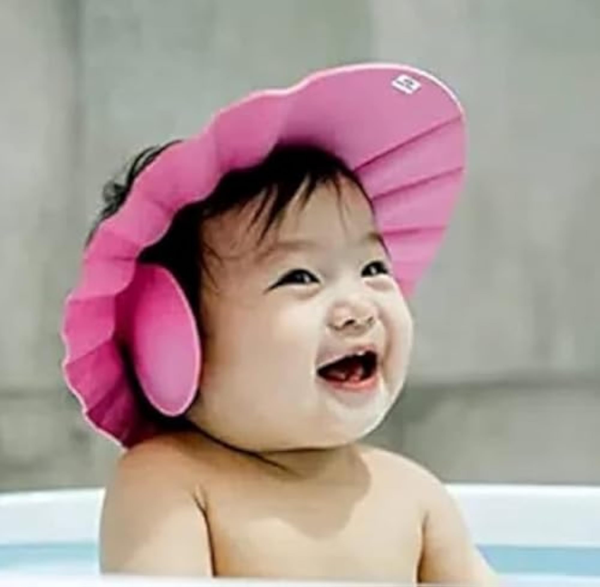 Toddler Adjustable Soft Bath Cap for Shampoo Protection