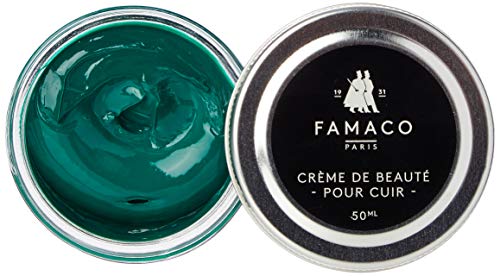Famaco Unisex Cream Polish Schoencrème, groen (Green Montana), 50 ml