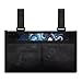 Yzaoxia Butterfly Wheelchair Bag for Adults Armrest Storage Pouch Wheelchair Accessories Rollator Walker Side Bag Organizer for Wheel Chairs Roomy Zipper Pocket Small