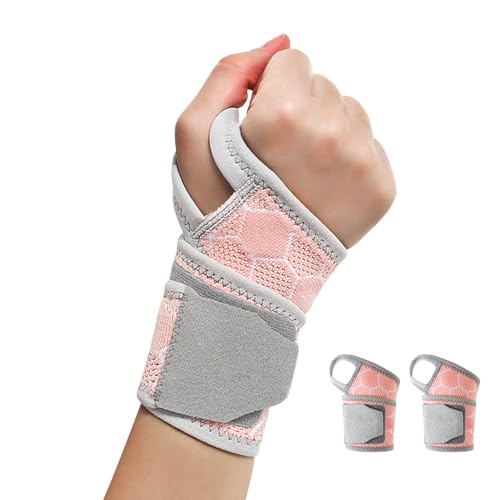 VerteLife Wrist Supports Adjustable Wrist Splint Hand & Wrist Brace Carpal Tunnel Wrist Support for Tendonitis Arthritis Pain Relief Breathable Sprained Wrist Straps for Men Women