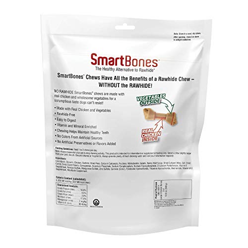 Smartbones Large Chews Treat Your Dog to a Rawhidefree Chew Made with Real Meat and Vegetables  Cucciolini Doodles Smartbones large chews treat your dog to a rawhide free chew made with real meat and vegetables   cucciolini doodles