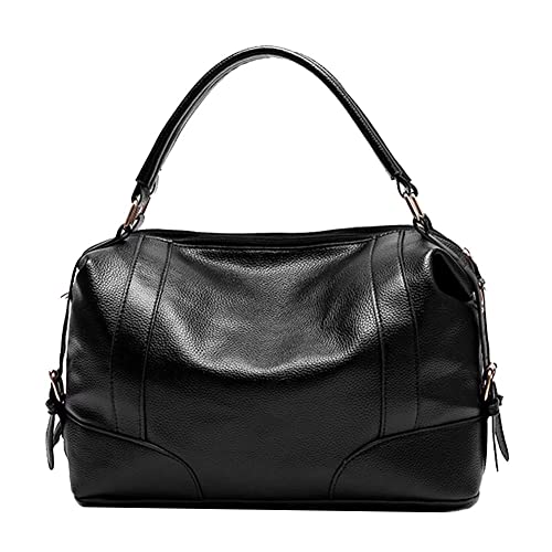 Mudono Boston Tote Bag for Women Large Capacity Shoulder Bag Top Handle Handbag Casual Crossbody Bag Retro Satchel2