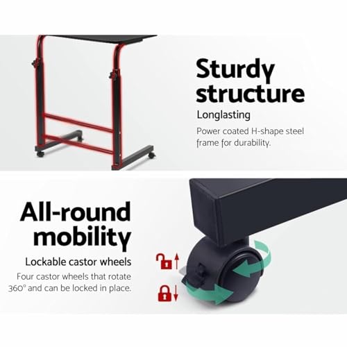 Image of Multi-Purpose Laptop Table, Study Table| Bed Table| Adjustable Height, Portable for Office, Work Form Home | DIY Table, Easy to Assemble, Engineered (BLACK)