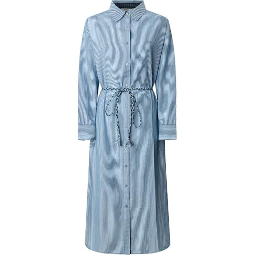 Robe Pepe Jeans Dawa pour femme en coton léger noir chic