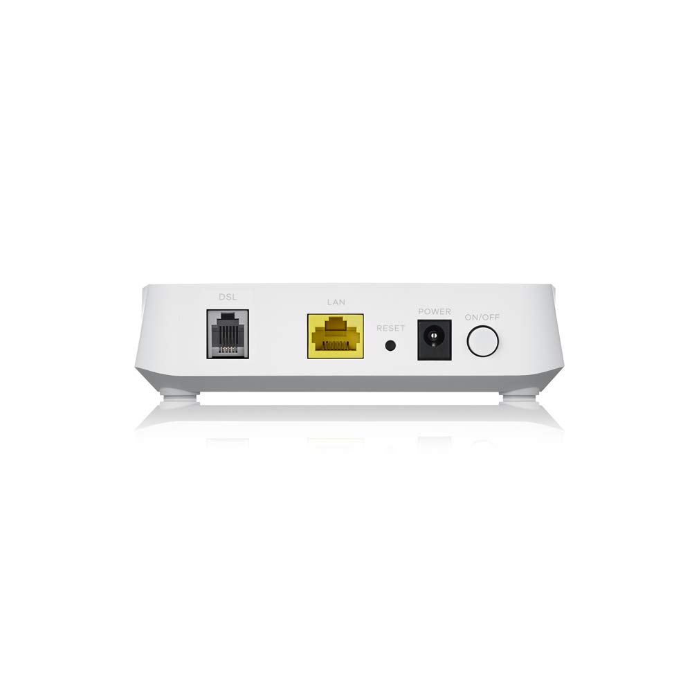 Zyxel VDSL2 DSL Bridge Modem Annex A | 17a Bonding (200Mpbs) et 35b Single Line (300Mbps) | Supervectoring, TR-069, TR-286 Melt | Gestion à Distance, Opal Firmware [VMG4005-B50A]