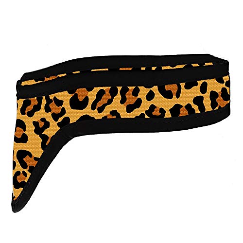 Image of Thyroid Shield Radiation Protection, 0.5mm Lead Equivalency, One Size, Leopard