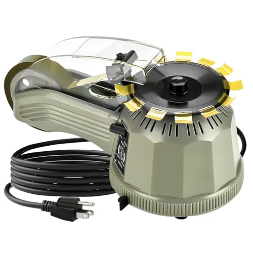 Electric Rotary Tape Dispenser for Scotch and Double-Sided Tape