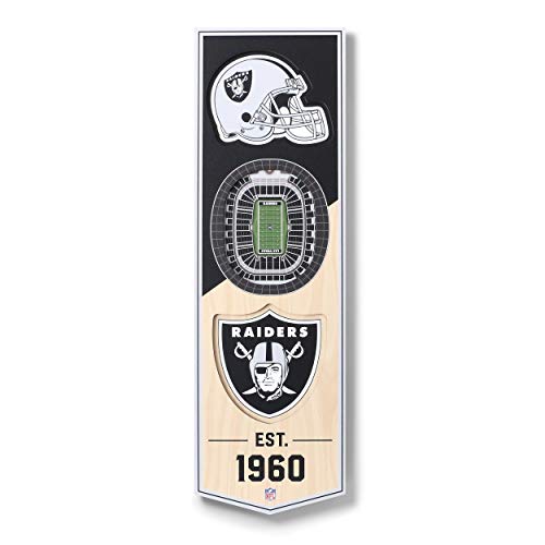 Image of YouTheFan NFL 3D Stadium Banner - 6x19