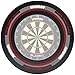 Winmau Dart Board Surround Ring - Advance Black and Red Dartboard Surround - Backboard Wall Protector