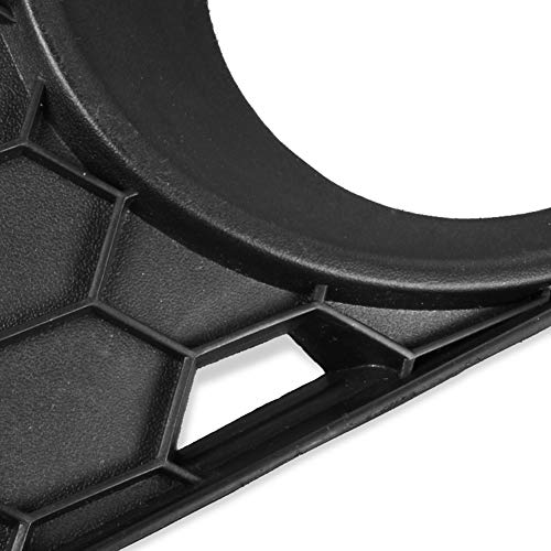 Runmade Pair Abs Plastic Front Lower Bumper Fog Grill Honeycomb Grilles Compatible With Volkswagen 06-09 Golf Gti Mk5 (Driver & Passenger Side, Pack Of 2) #TOP5