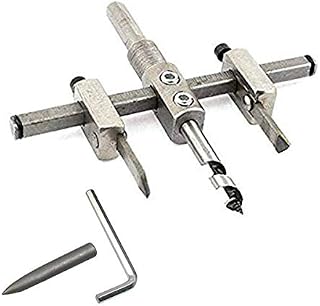COMOK 30mm-120mm Metal Adjustable Circle Hole Saw Cutter Drill Bit, Heavy Duty Wood