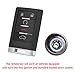 Car Key Fob Replacement Remote Key Fit For Cadillac DTS 2008 2009 2010 2011 Cadillac CTS 2012 2013 Keyless Entry Remote Fob OUC6000066 , 20998256 , 20998254 , 20998255
