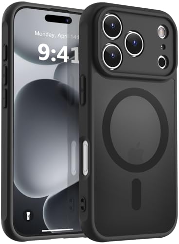Image of MOCCA Magnetic Shockproof for iPhone 17 Pro Max Case,Black