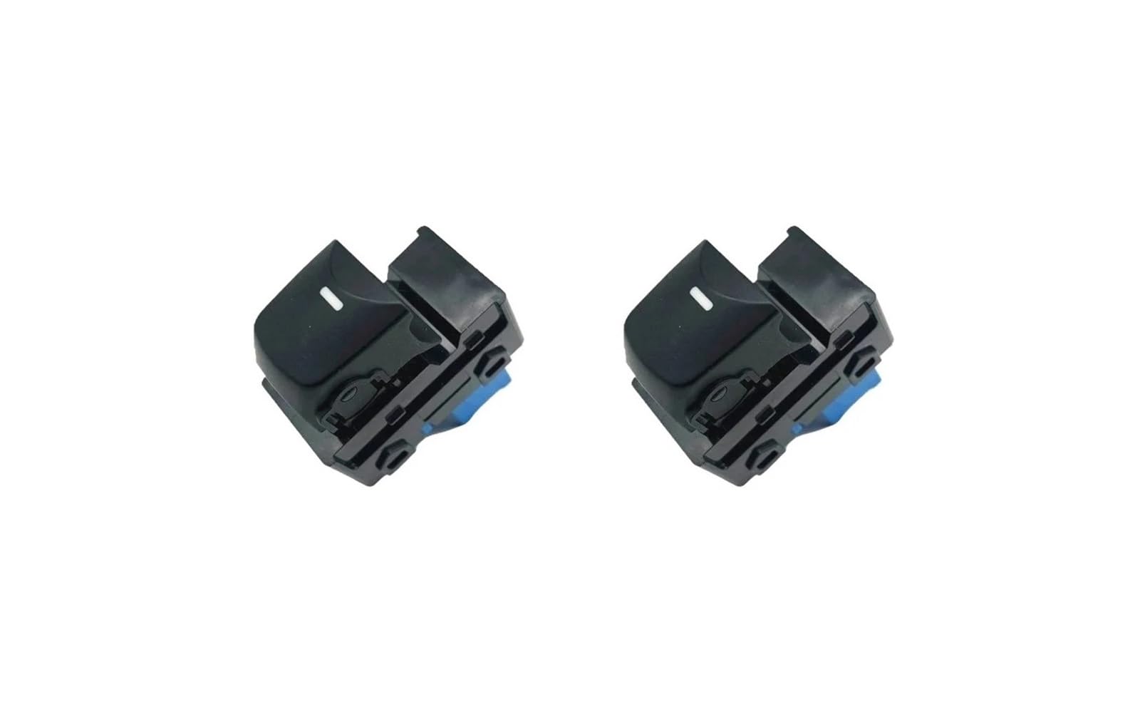 Ufitidu One Color Window Regulator For Hyundai For Elantra For Lang Move 2012 2013 2014 2015 2016 Electric Master Power Window Switch 93570-4V000 93570-4V010 93580-4V000(Black 2Piece)
