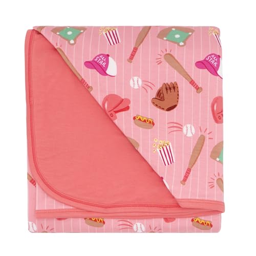 Image of Little Sleepies Cloud Blanket, 50 inch x 50 inch, Large, Pink All Stars