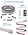 Aclorol RGB Smart IC LED Strip Lights 100FT 1 Roll Outdoor Led Light Strip Waterproof IP67 24V Multi Color Chasing Effect LED Flex Lights Music Sync for Bedroom Living Room Party Cabinet Decor 30M