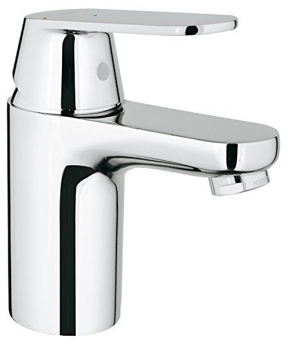Grohe 32824000 Miscelatore Monocomando per Lavabo Eurosmart senza scarico a saltarello Portata...
