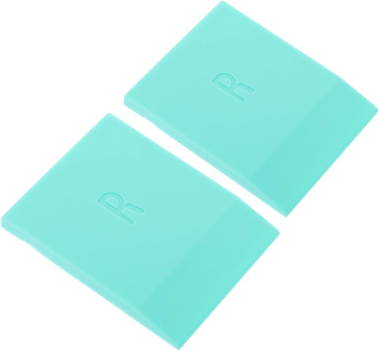 2pcs Rubber Screen Printing Squeegee Wear Resistant Flat Ink Scraper for Textile Hand Printing and Machine Use Easy Carry and Replace