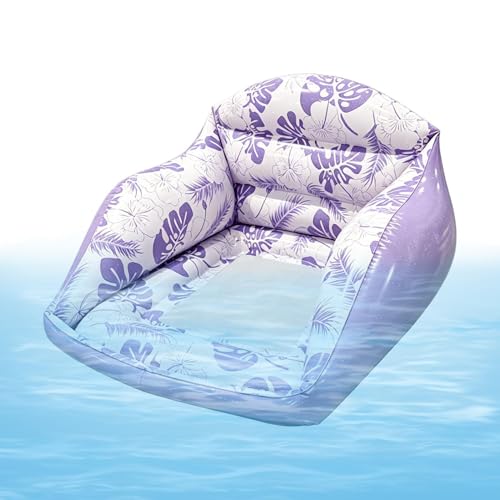 Flotteurs de piscine pour adultes : grande chaise gonflable et robuste pour l'été