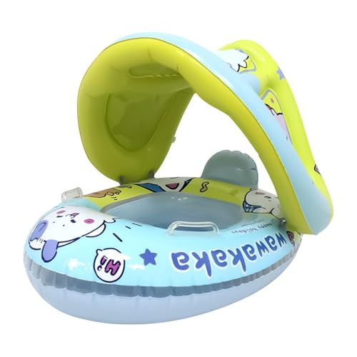 Flotteur à capuchon en forme de bateau pour bébé et enfant de 1 à 6 ans