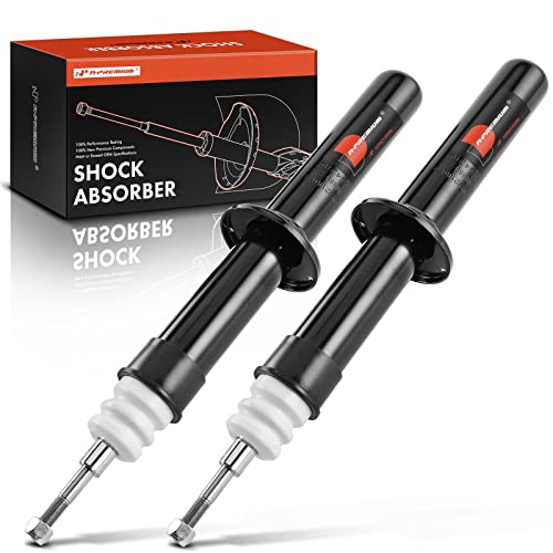 A-Premium Front Shock Absorber Compatible with BMW X5 2007-2013, X6 2008-2014, Driver and Passenger Side