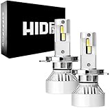 HID屋 H19 LED ヘッドライト 49600cd(カンデラ) 爆光 ホワイト 車検対応 12V 24V 2本1セット Mシリーズ