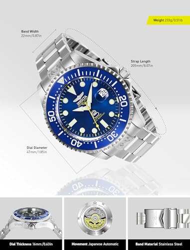 Image of Invicta Men's & Women's Pro Diver Automatic Watch