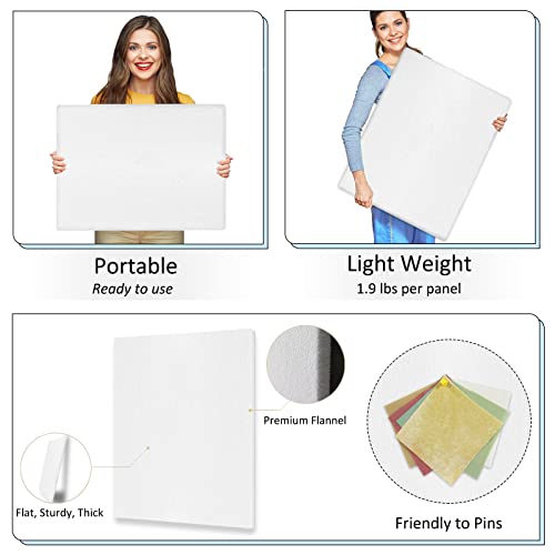 image for BXI Quilt Design Wall, Thick Sturdy Flannel Quilters Design Board, 31.