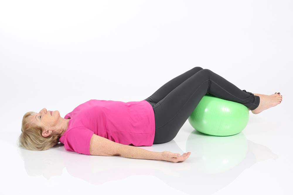 Togu Plus oryginalna piłka gimnastyczna, pilates piłka treningowa, piłka treningowa, piłka do ćwiczeń, zielona, średnica 38 cm