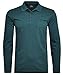 Produktbild Ragman Herren Softknit-Polo Langarm M, Dunkelgrün-357