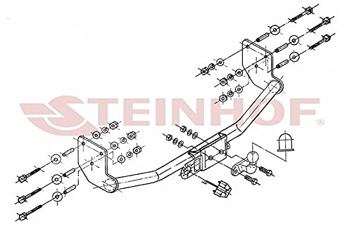 Towbar Fixed Mercedes C 207 [Coupe E - Class] From 05/2009 To 2017 (Steinhof M-150) Wiring Kit