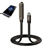 Cable De Carga Para Teléfono Móvil - Soporte De Alambre En Ángulo Recto De 4.9 Pies, Cable De Carga Más Rápido, Cables Digitales, Cables Inalámbricos | Cargador De Teléfono Móvil Para Automóvil, Hogar