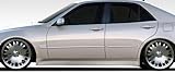 Extreme Dimensions Duraflex Replacement for 2000-2005 Lexus is Series IS300 V-Speed 2 Side Skirts Rocker Panels - 2 Piece
