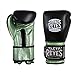 Cleto Reyes Guantes Sparring de edición limitada de color negro metálico verde entrenamiento de boxeo (12 oz)