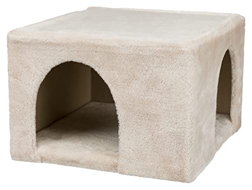 TRIXIE Kuschelhöhle - beige 36 × 25 × 36 cm