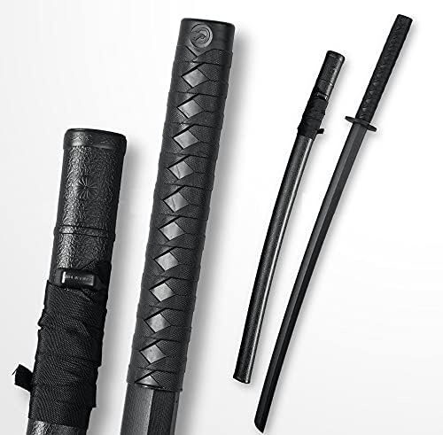Munetoshi 39" Polypropylene Bokken Bokuto Practice Training Samurai Katana Sword with Scabbard