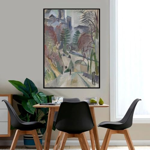 Affiche murale abstraite Robert Delaunay impression toile premium