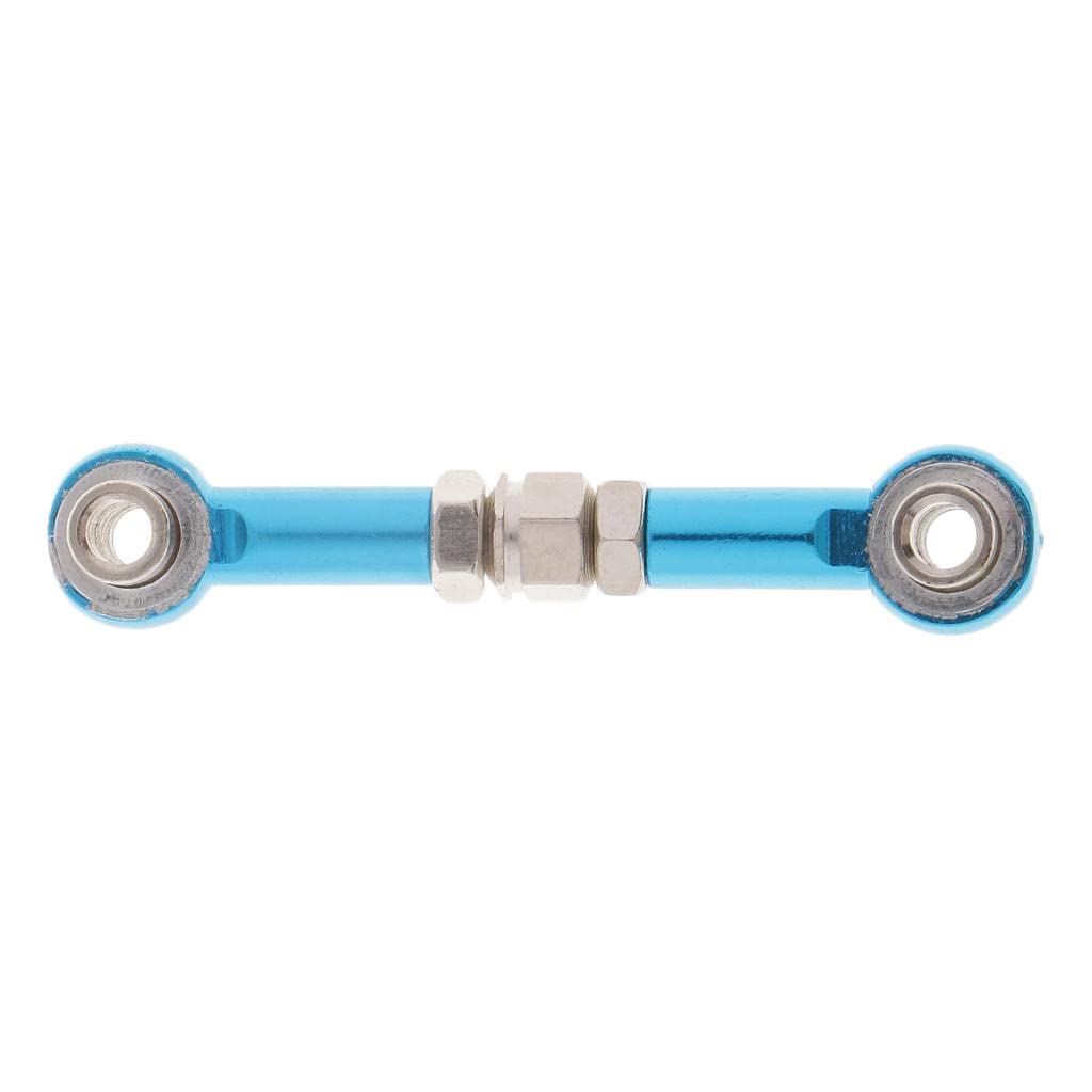Aluminum Steering Linkage Pull Rod for Hsp 94122 94123 1/10 Rc Car Blue-image-8