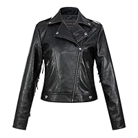 ウエスタンレザージャケット　フリンジ【S】スナップボタン　ショート丈　本革　短丈 ウエスタンレザージャケット フリンジ【S】スナップボタン