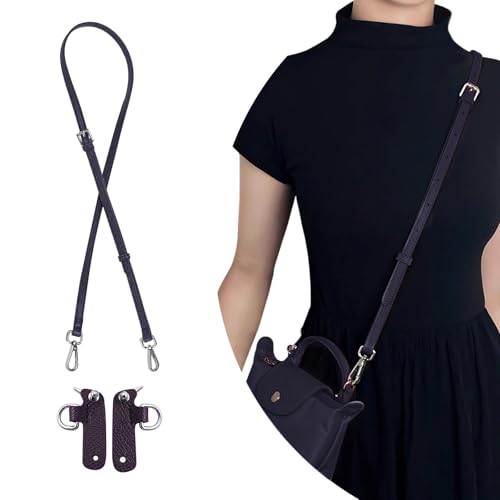Image of Jiesinlov Leather Bag Shoulder Strap Replacement Crossbody Adjustable Conversion Kit Fit for Mini Pouch