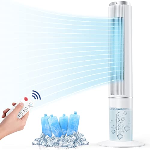 Evaporative Air Cooler, Portable Air Conditioner w/3 Speeds...