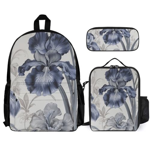 Sac à dos de voyage avec pochette repas isotherme pour le travail et les cours de fac
