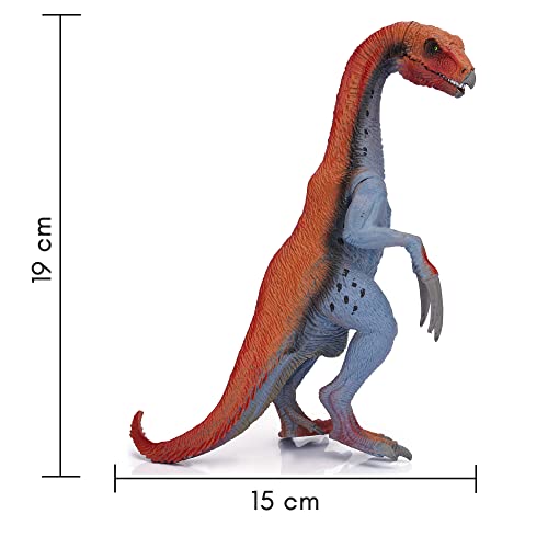Image of Realistic T Rex Dinosaur Animal Figure for Kids Real Textured Dinosaurs Toy (Therizinosaurs(48F))