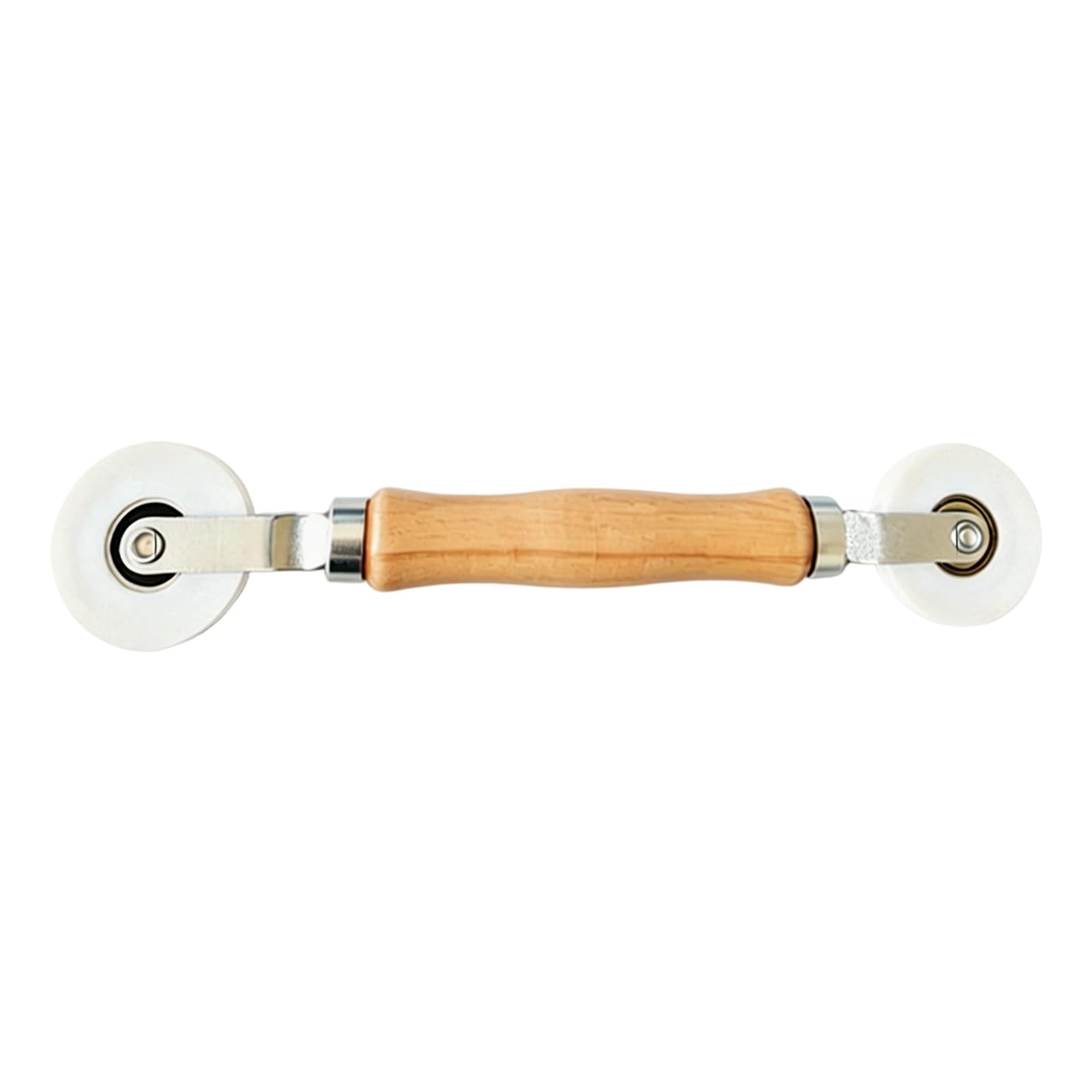 Mekalero Wooden Handle Strips Mounting Roller Tool With Two And Metal Linkage Arms For Display Lighting Maintenance Work Tasks Daily Led Line Light Roller Installation Led Channel Tool Cabinet Lighting Install Two