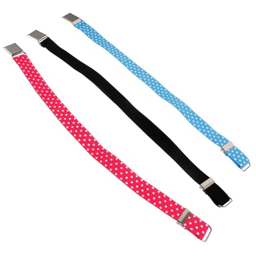 Homoyoyo 3pcs Elastic Waist Belts for Boys Stretchy Belt for Daily Wear and Fashionable Outfits