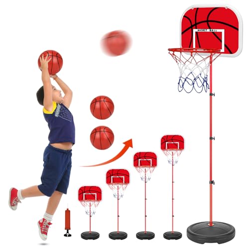 Farnirvana Panier de Basket Enfant Réglable 90-180cm