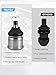 TAUTOY 2PCS Front Lower Ball Joints Kit K9802 For Acura EL 1997-2000,Integra 1994-2001, For Honda Civic 1992-2000,Civic Del Sol 1993-1997,CR-V 1997-2001